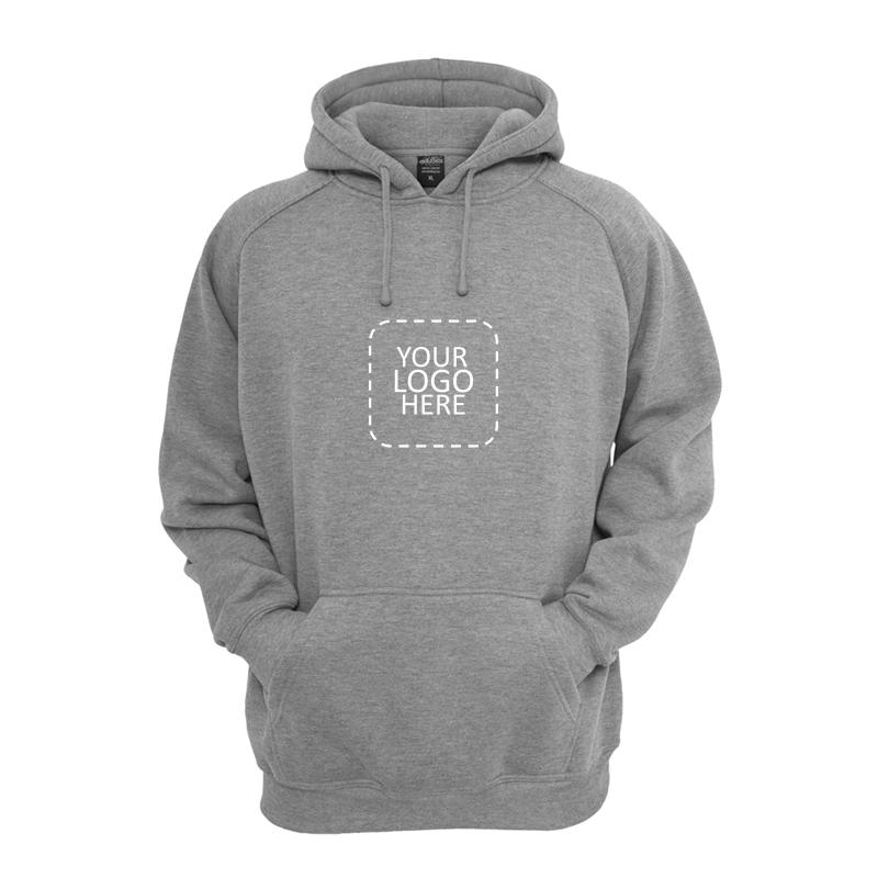 Hoodies Grey With Logo